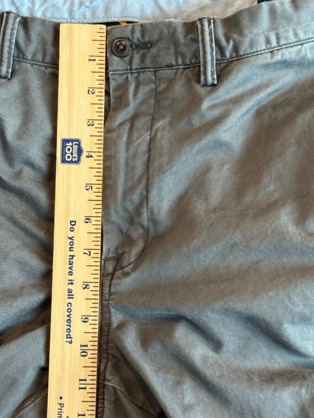 Polo Ralph Lauren Stretch Straight Chino Pants Men’s 36x32 Gray Cotton